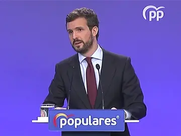 Pablo Casado: "Nos preocupa que el Gobierno vaya por detrás de los acontecimientos" Pablo Casado: "Nos preocupa que el Gobierno vaya por detrás de los acontecimientos"