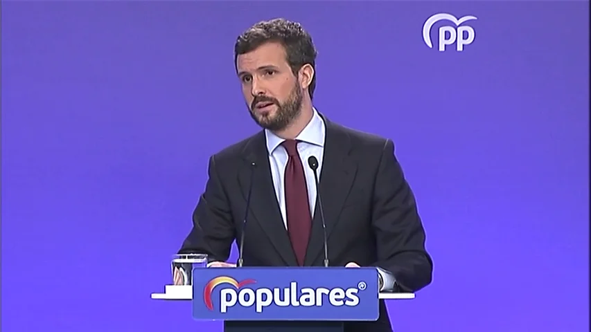 Pablo Casado: "Nos preocupa que el Gobierno vaya por detr&aacute;s de los acontecimientos"