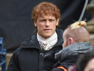 Sam Heughan, Jamie Fraser en 'Outlander' Sam Heughan, Jamie Fraser en 'Outlander'