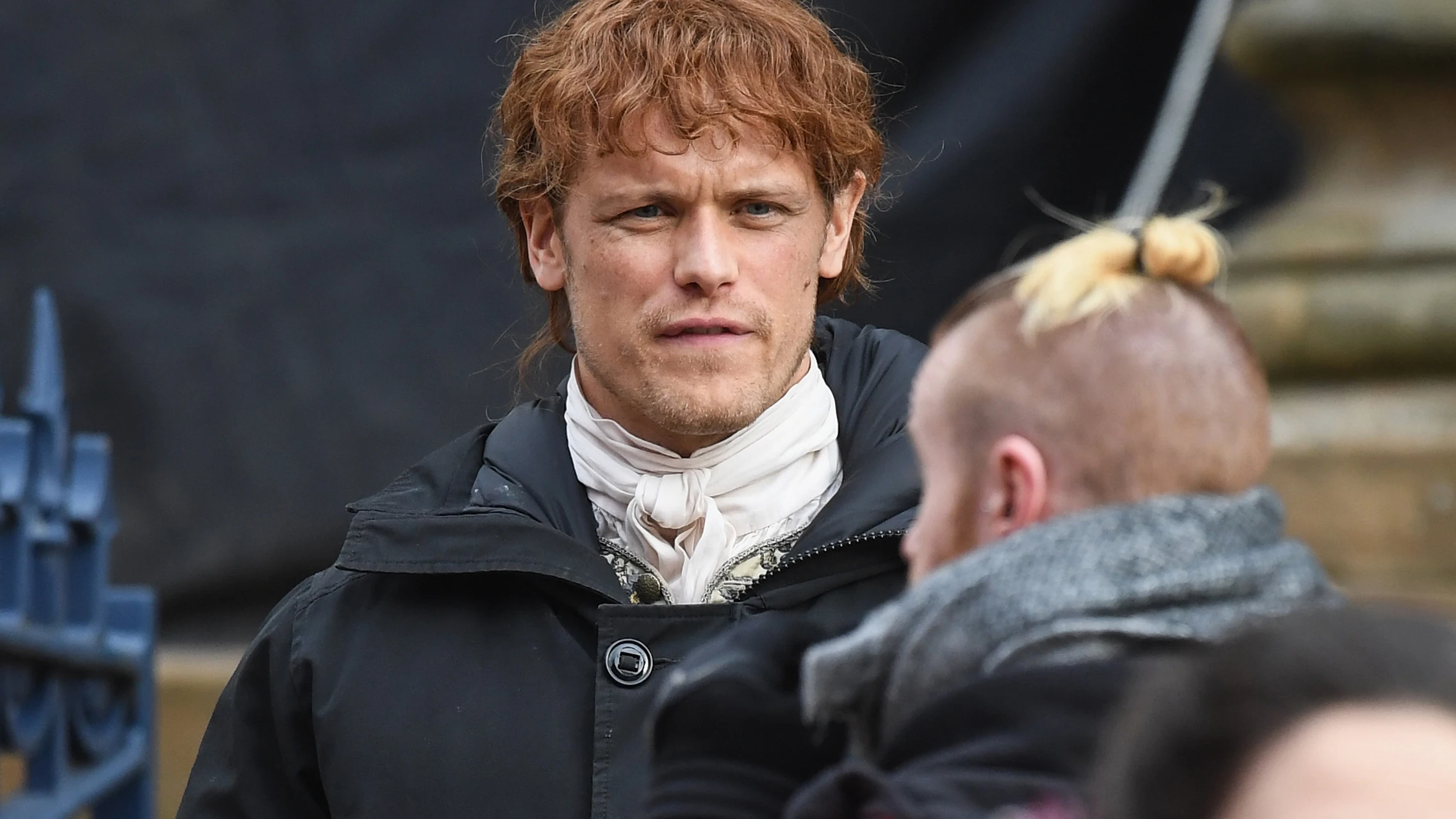 Sam Heughan, Jamie Fraser en 'Outlander' Sam Heughan, Jamie Fraser en 'Outlander'