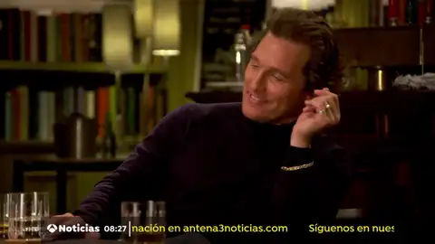 El actor Matthew McConaughey. El actor Matthew McConaughey.