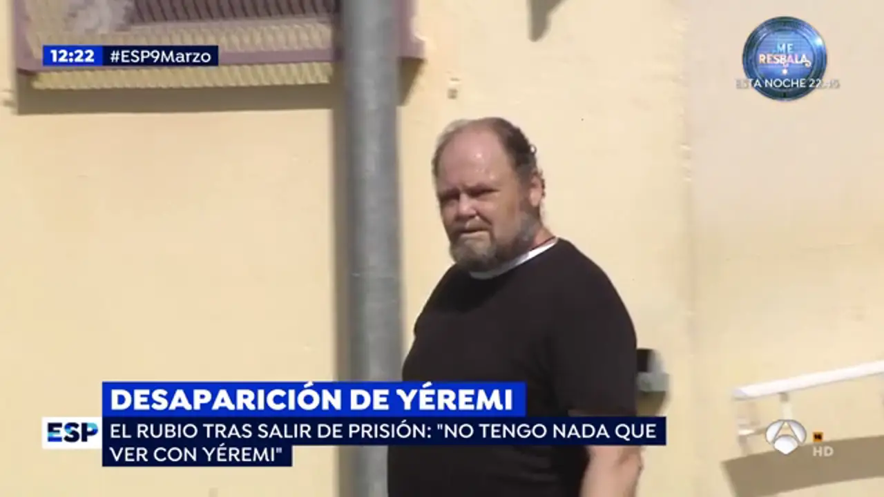 'El Rubio', único sospechoso de la desaparición de Yeremi Vargas: "Me he comido 5 años de cárcel sin culpa"