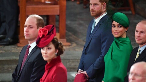 Los duques de Cambridge y los duques de Sussex