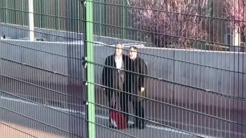 Josep Rull sale de la cárcel de Lledoners (Barcelona) para trabajar en Mútua Terrasa y Jordi Cuixart para trabajar en su empresa Josep Rull sale de la cárcel de Lledoners (Barcelona) para trabajar en Mútua Terrasa y Jordi Cuixart para trabajar en su empresa