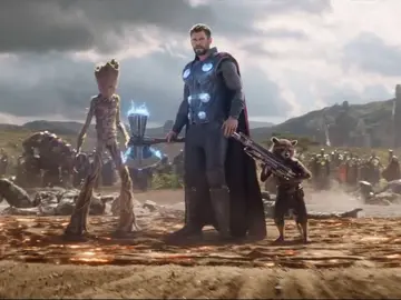 Thor y los Guardianes de la Galaxia en 'Vengadores: Infinity War' Thor y los Guardianes de la Galaxia en 'Vengadores: Infinity War'