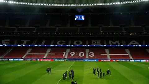 Wanda Metropolitano vacio Wanda Metropolitano vacio