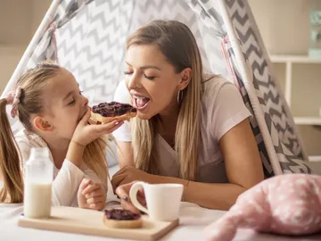 Desayuno con tostadas Desayuno con tostadas