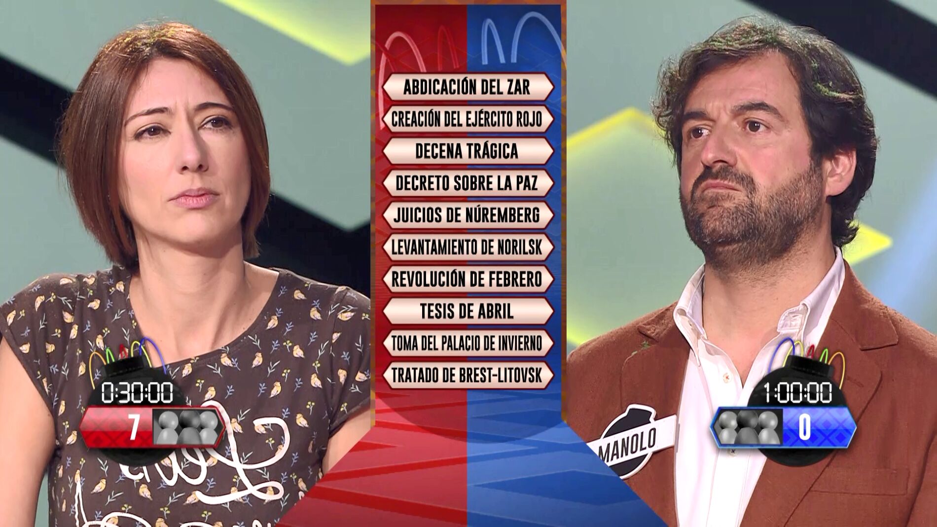 &lsquo;Los dispersos&rsquo; y el &lsquo;Grupo arcoiris&rsquo;, protagonistas de una igualada bomba estrat&eacute;gica con desempate incluido en &lsquo;&iexcl;Boom!&rsquo;