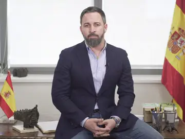 El líder de Vox, Santiago Abascal El líder de Vox, Santiago Abascal