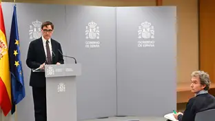 El ministro de Sanidad, Salvador Illa El ministro de Sanidad, Salvador Illa