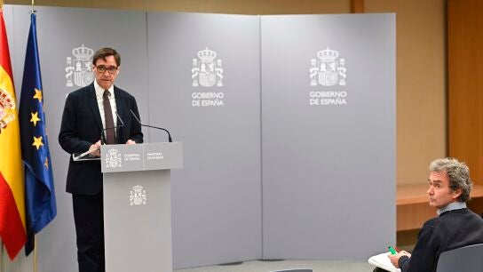 El ministro de Sanidad, Salvador Illa