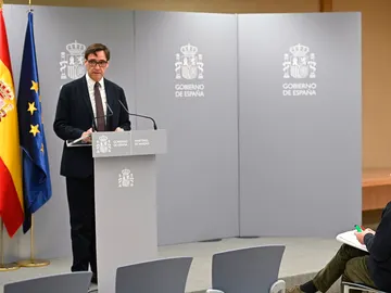 El ministro de Sanidad, Salvador Illa El ministro de Sanidad, Salvador Illa