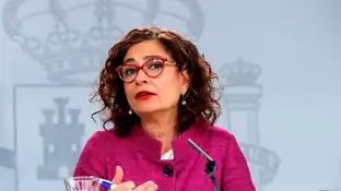 La ministra de Hacienda y portavoz del Gobierno, María Jesús Montero La ministra de Hacienda y portavoz del Gobierno, María Jesús Montero