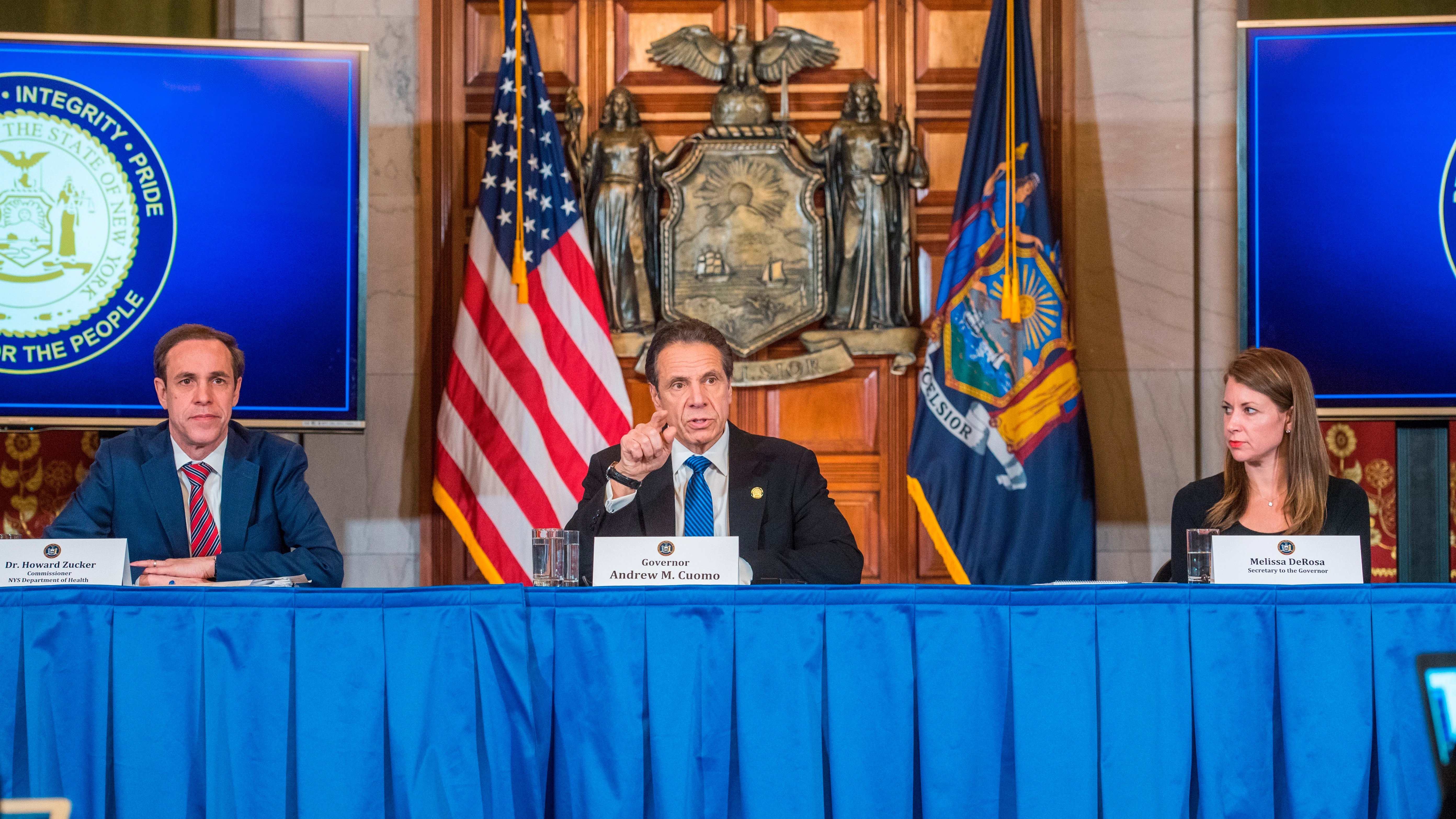 Nueva York impone cuarentena en un municipio y envia a la Guardia Nacional Nueva York impone cuarentena en un municipio y envia a la Guardia Nacional