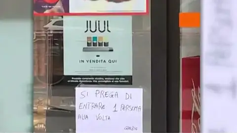Supermercados Italia por el coronavirus Coronavirus Italia