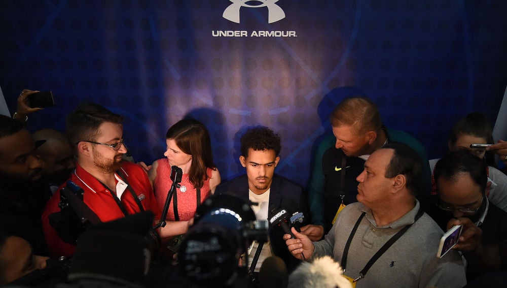 Rueda de prensa en la NBA