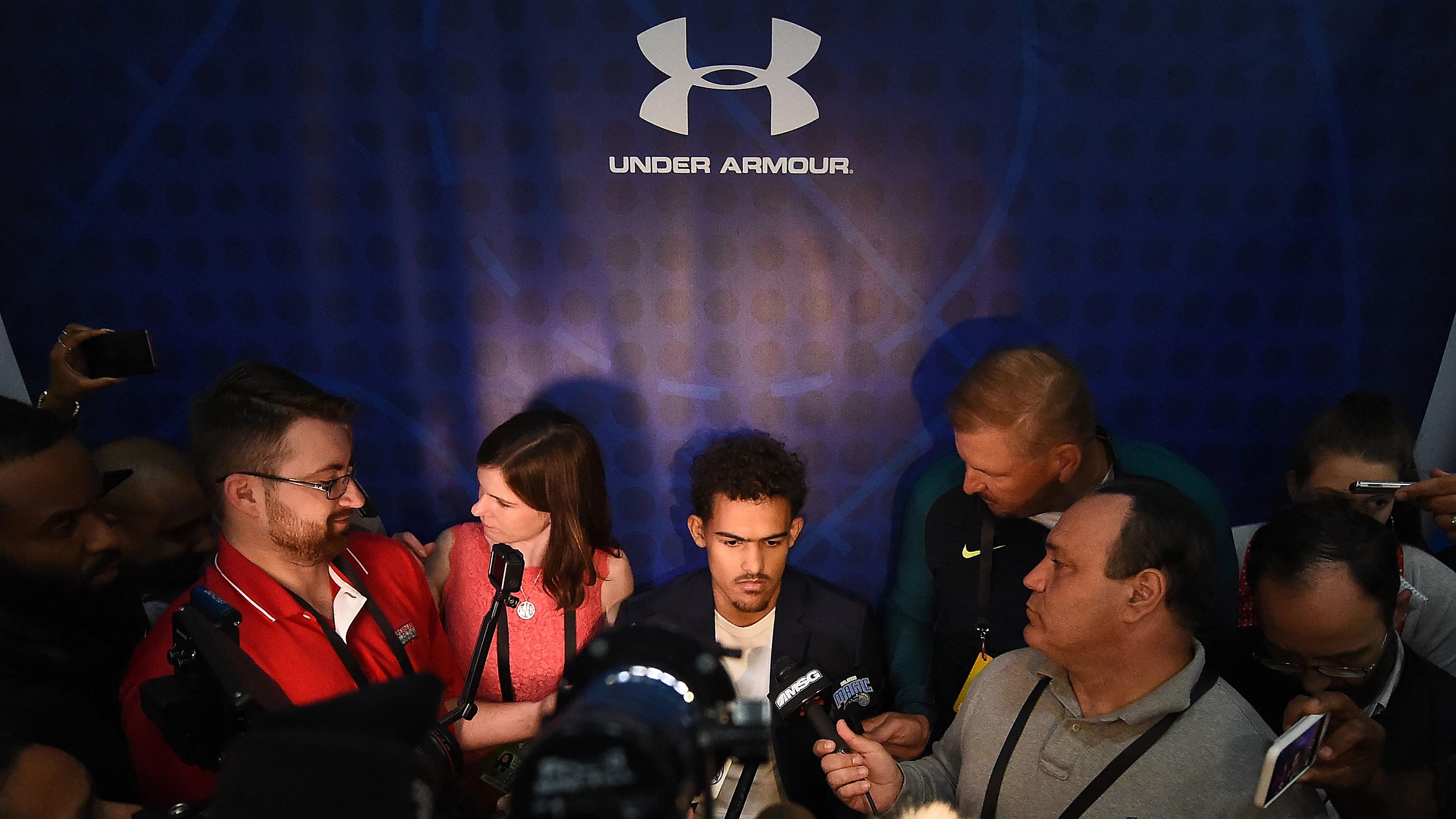 Rueda de prensa en la NBA