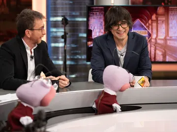 Trancas y Barrancas ponen a prueba la imaginación de Luis Piedrahita en 'El Hormiguero 3.0' Trancas y Barrancas ponen a prueba la imaginación de Luis Piedrahita en 'El Hormiguero 3.0'