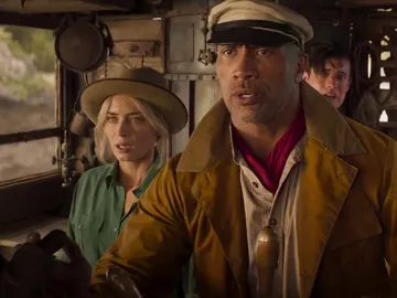 Emily Blunt y Dwayne Johnson Emily Blunt y Dwayne Johnson