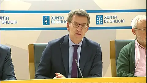 Alberto Núñez Feijóo abre la puerta a aplazar las elecciones autonómicas en Galicia Alberto Núñez Feijóo abre la puerta a aplazar las elecciones autonómicas en Galicia