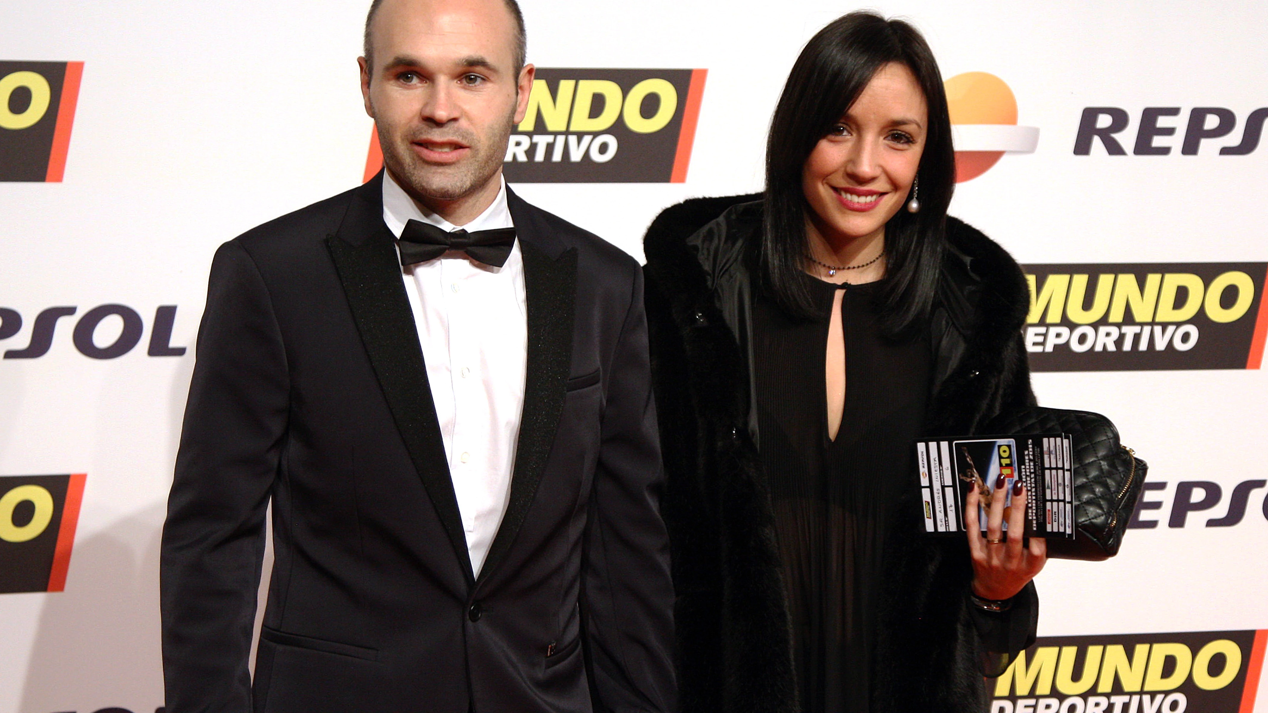 Andrés Iniesta y Anna Ortiz Andrés Iniesta y Anna Ortiz