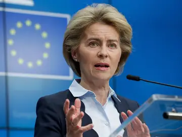 La presidenta de la Comisión Europea, Ursula Von der Leyen La presidenta de la Comisión Europea, Ursula Von der Leyen