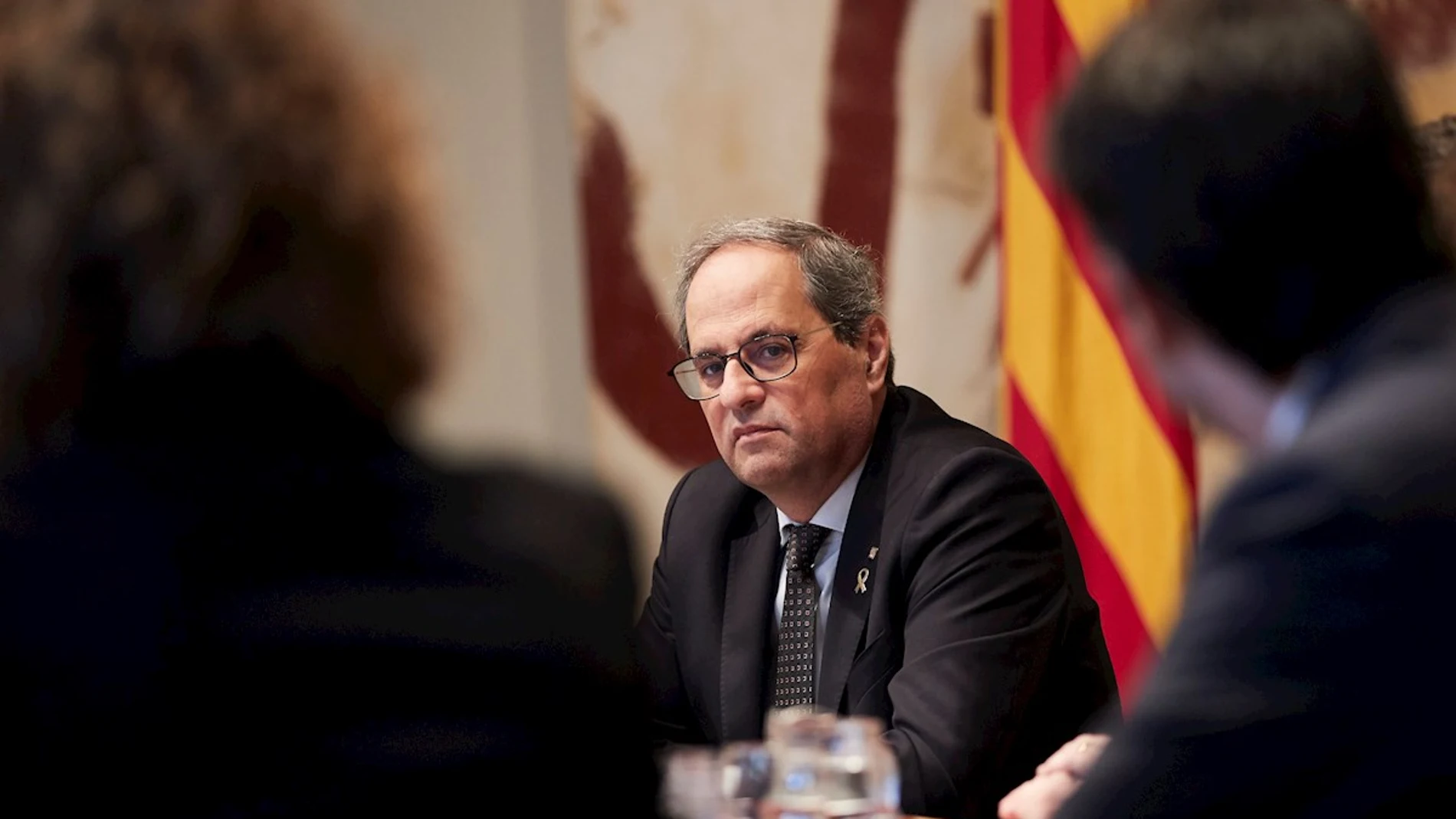 El presidente de la Generalitat, Quim Torra El presidente de la Generalitat, Quim Torra