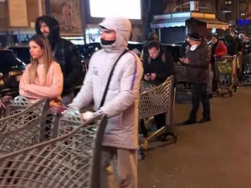 Fernando Llorente y José Callejón, ‘pillados’ haciendo cola en un supermercado de Nápoles ante el miedo a la falta de abastecimiento por el coronavirus Fernando Llorente y José Callejón, ‘pillados’ haciendo cola en un supermercado de Nápoles ante el miedo a la falta de abastecimiento por el coronavirus