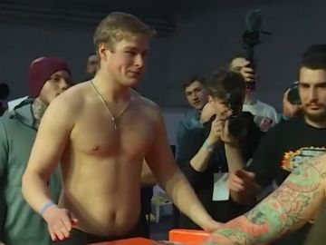 Campeonato de bofetadas en Rusia