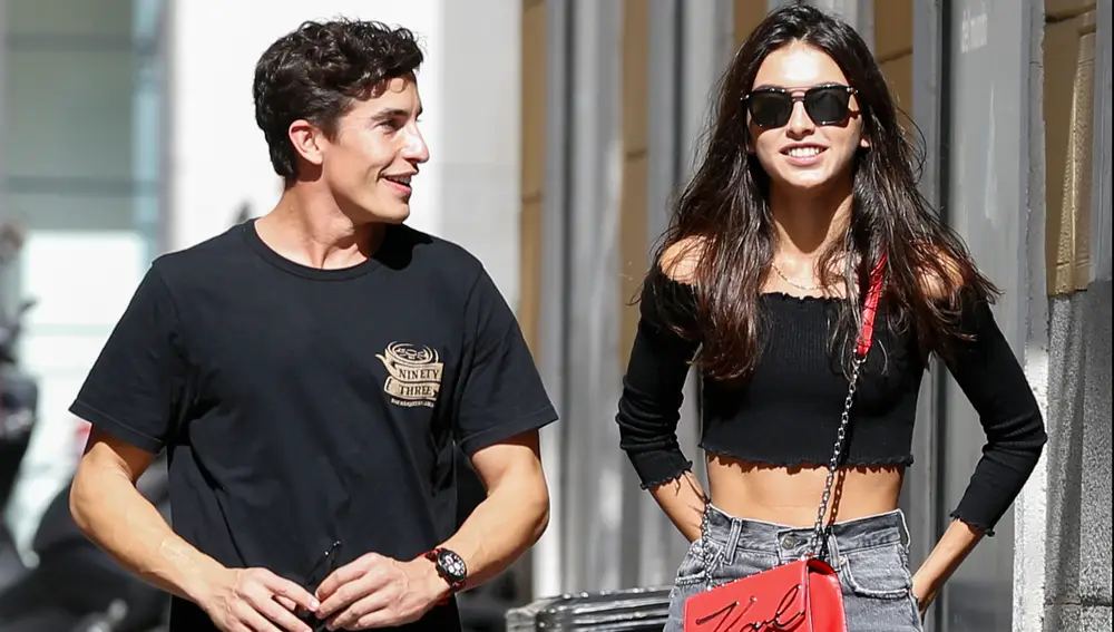 Marc Márquez y Lucía Rivera