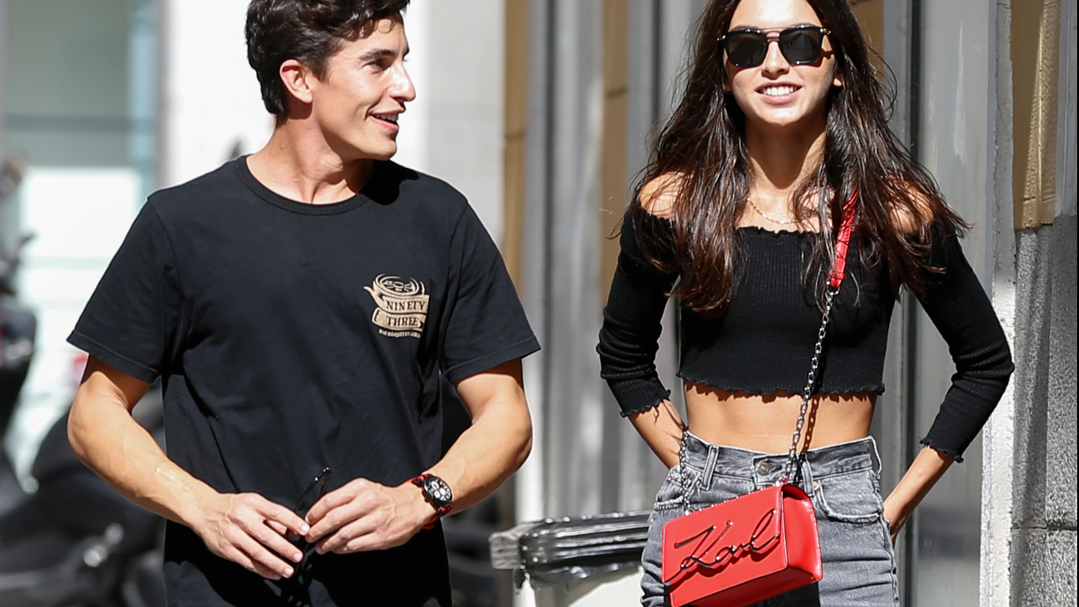Marc M&aacute;rquez y Luc&iacute;a Rivera 