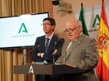 Comparecencia del vicepresidente de la Junta de Andalucía y el consejero de Salud