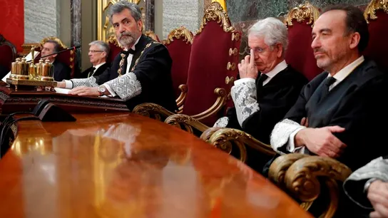 El presidente del Tribunal Supremo (TS) y del Consejo General del Poder Judicial (CGPJ), Carlos Lesmes. El presidente del Tribunal Supremo (TS) y del Consejo General del Poder Judicial (CGPJ), Carlos Lesmes.
