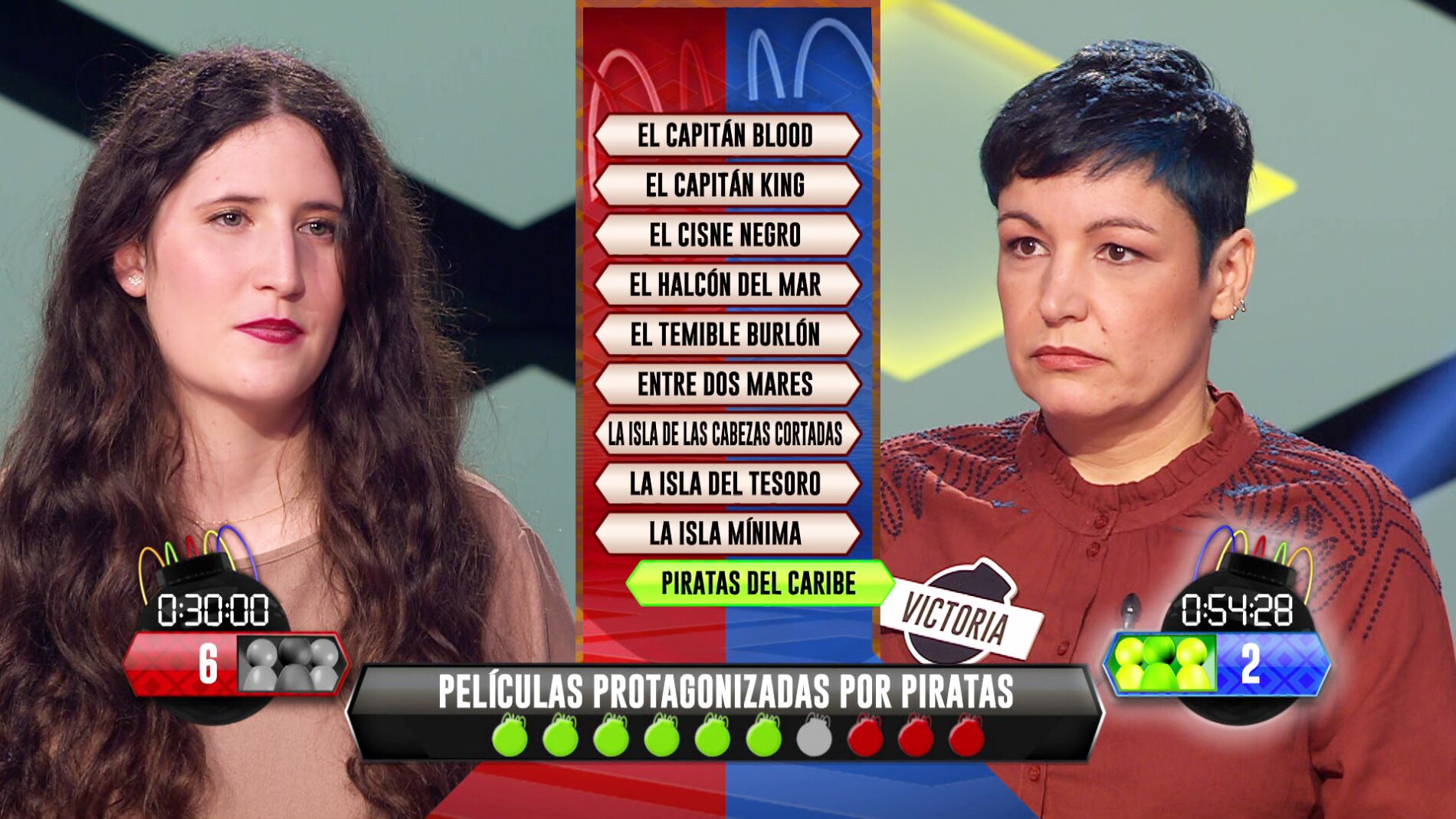 Victoria y su afici&oacute;n por los piratas, la clave para conseguir la ventaja t&aacute;ctica en '&iexcl;Boom!'