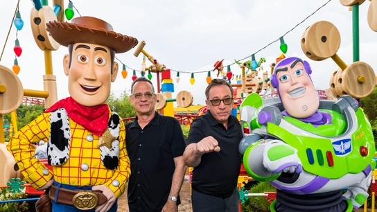 Tom Hanks y Tim Allen, las voces de 'Toy Story 4' Tom Hanks y Tim Allen, las voces de 'Toy Story 4'