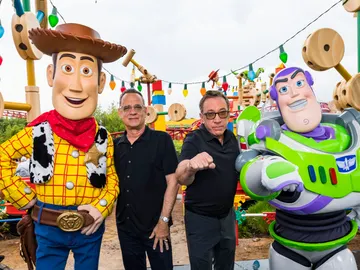 Tom Hanks y Tim Allen, las voces de 'Toy Story 4' Tom Hanks y Tim Allen, las voces de 'Toy Story 4'