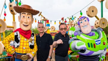 Tom Hanks y Tim Allen, las voces de 'Toy Story 4'