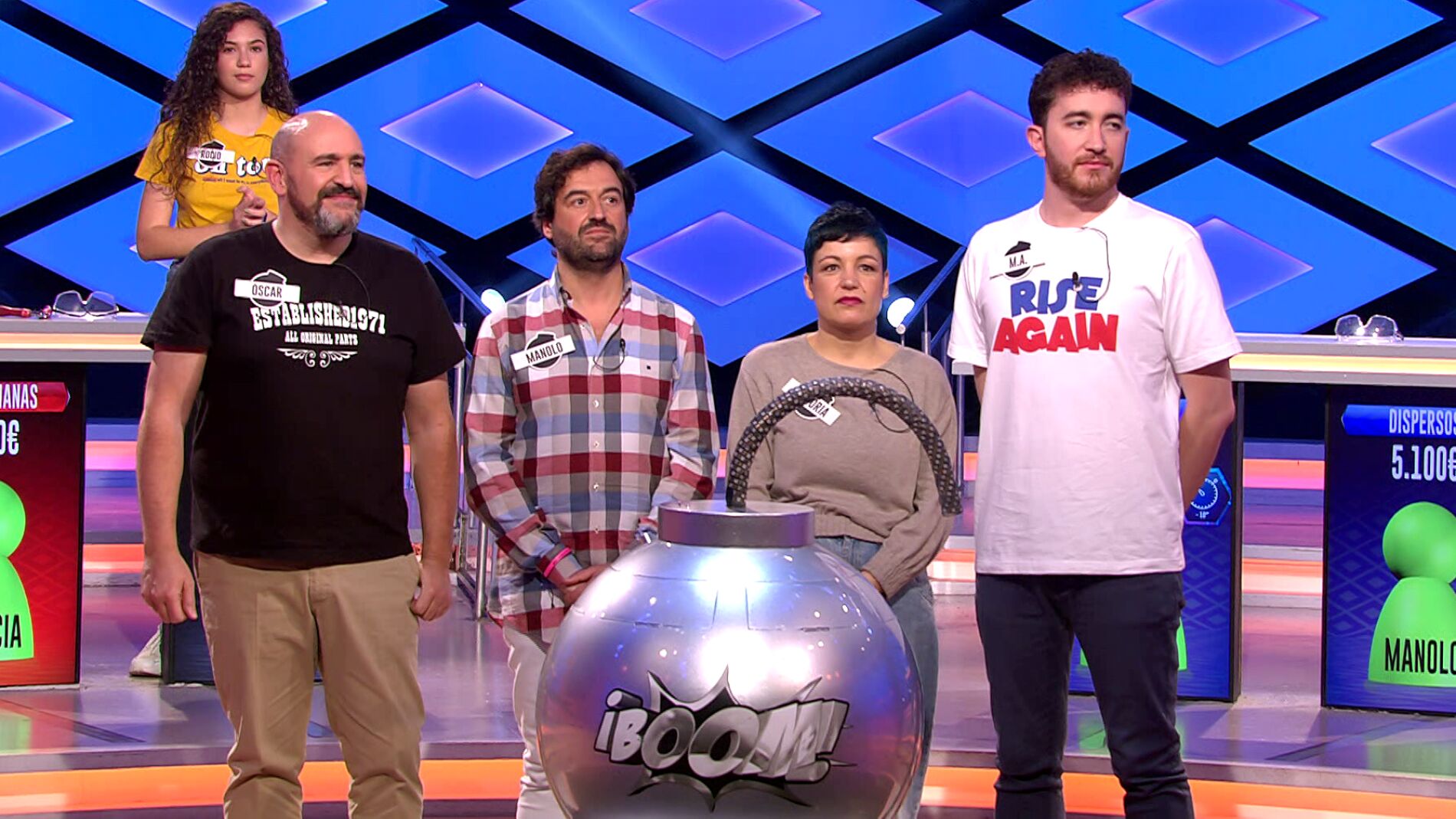 Manolo sale en rescate de 'Los dispersos' en un d&iacute;a gris de &Oacute;scar en '&iexcl;Boom!' 