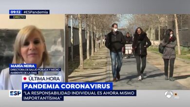 María Neira, sobre el avance del coronavirus: 