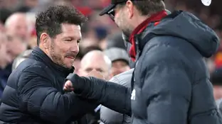 Simeone y Klopp Simeone y Klopp