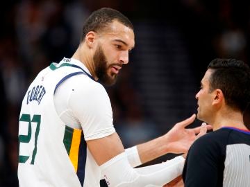 El jugador de los Utah Jazz, Rudy Gobert