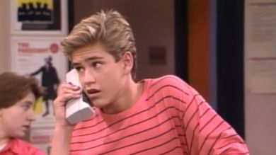 Mark-Paul Gosselaar comparte una foto en su regreso como Zack Morris de 'Salvados por la campana' y ahora parece una señora