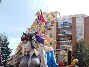 Las fallas siguen sin plantar en las calles de la ciudad de València. Las fallas siguen sin plantar en las calles de la ciudad de València.