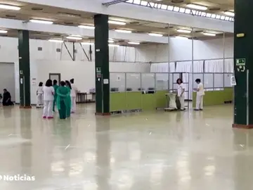 El Hospital de La Paz habilita un gimnasio para atender los casos de sospechosos de coronavirus El Hospital de La Paz habilita un gimnasio para atender los casos de sospechosos de coronavirus