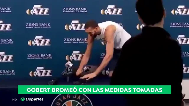 La broma pesada de Rudy Gobert sobre el coronavirus que ha indignado a medio mundo La broma pesada de Rudy Gobert sobre el coronavirus que ha indignado a medio mundo
