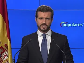 Pablo Casado apoya el estado de alarma y las medidas urgentes que sean necesarias para contener el coronavirus Pablo Casado apoya el estado de alarma y las medidas urgentes que sean necesarias para contener el coronavirus