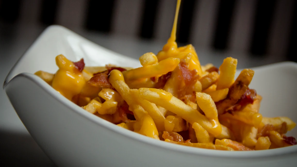 Patatas fritas con bacon tipo Foster Holliwood Bacon Cheese Fries