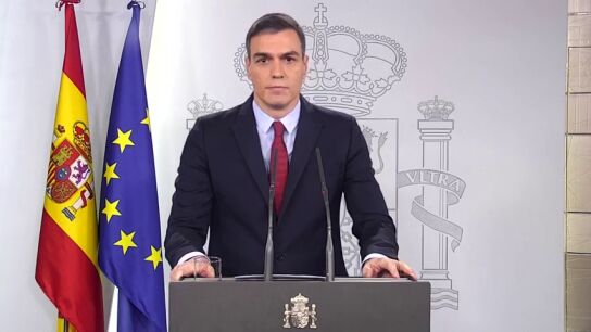 Rueda de prensa de Pedro S&aacute;nchez por el coronavirus streaming, en directo