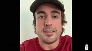 Fernando Alonso lanza un mensaje Fernando Alonso lanza un mensaje