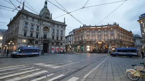 Las calles de Italia, completamente vacías por el coronavirus Las calles de Italia, completamente vacías por el coronavirus